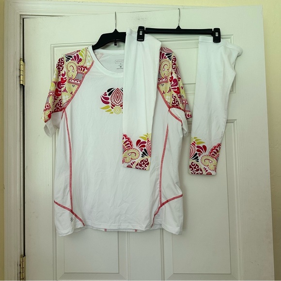 Athleta Women’s Vintage UV Shirt Compression Optional Long Sleeves Size 1X XL - Picture 2 of 11